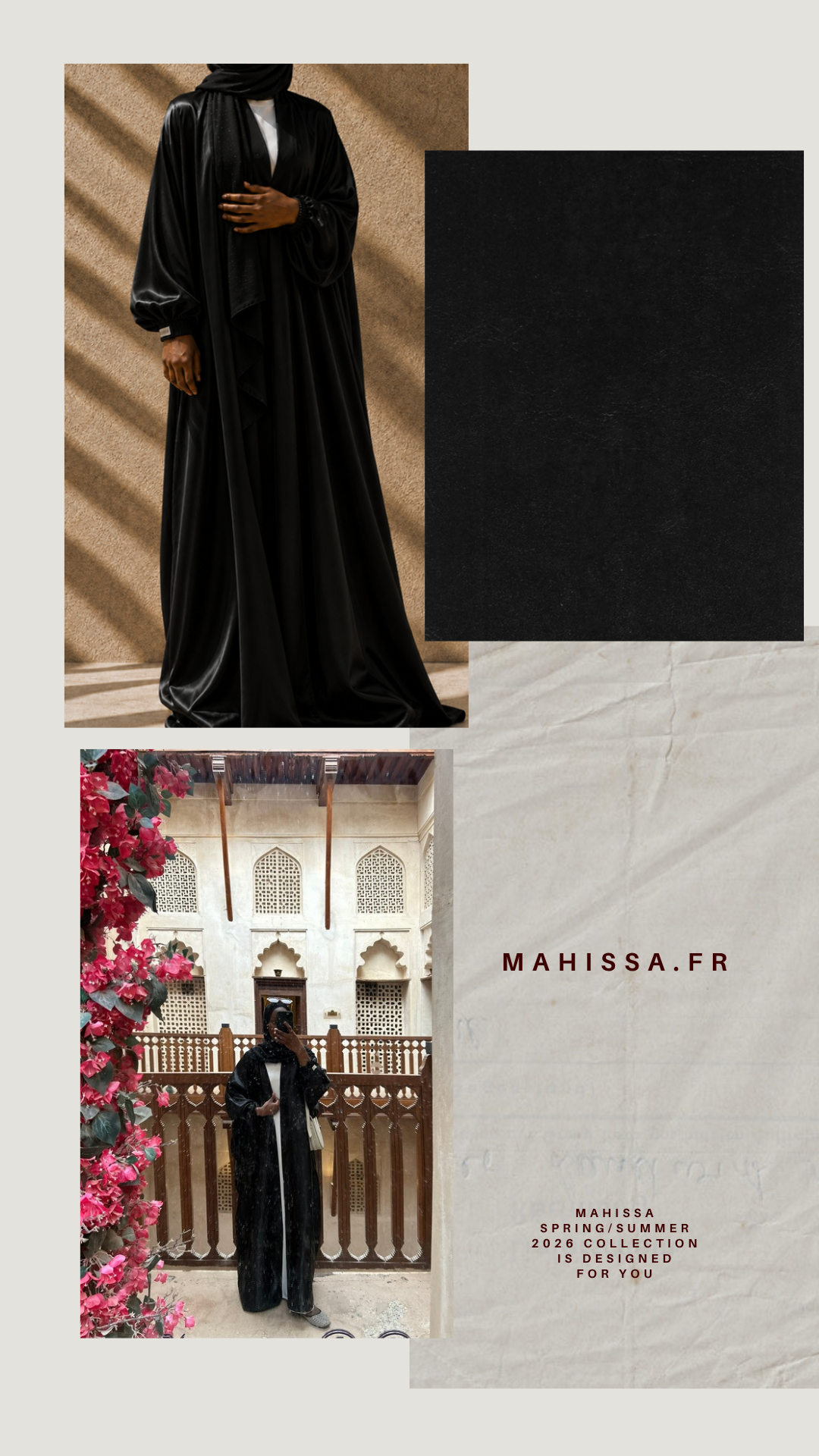 MAYRAH PVRIS - Noir + ROBE