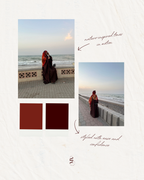 MAYRAH PVRIS - Brown+ ROBE