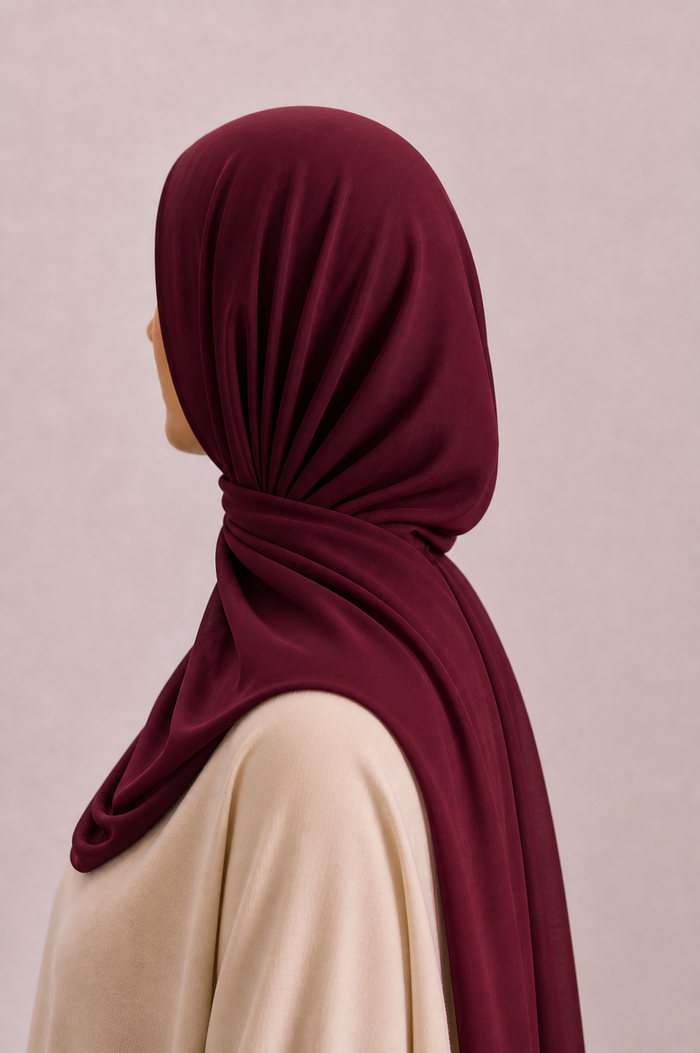 Hijab - Burgundy